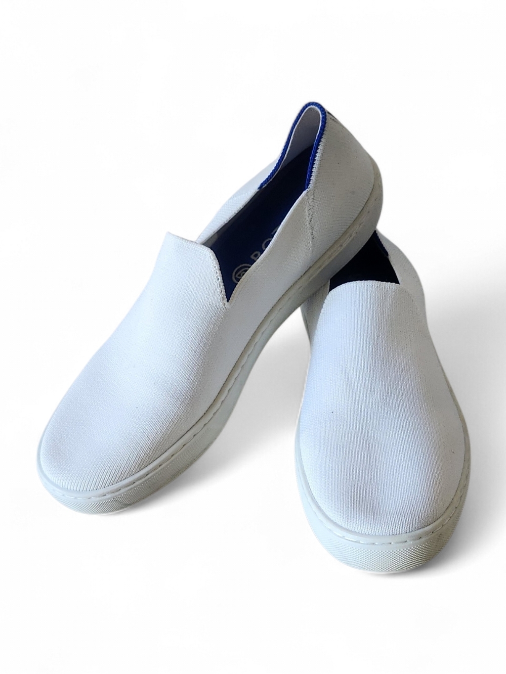 Rothy's White Slip-On Flats